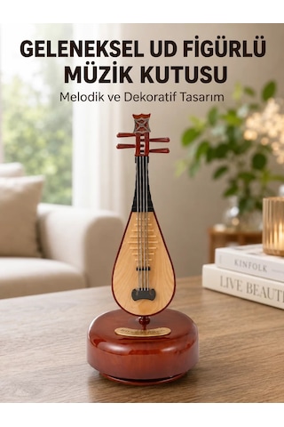 Hepsi Enstrüman Şeklinde Müzik Kutusu Lüt Tasarım Melodious Music Najmaddin