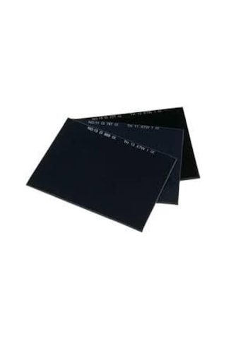 Kaynak Maske Camı Siyah 110x80 777 6 Lı Paket