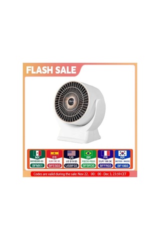 Trendooze Taşınabilir Elektrikli Isıtıcı Hızlı Sıcaklık Ayarı Low Gürültü Ev Isıtıcı