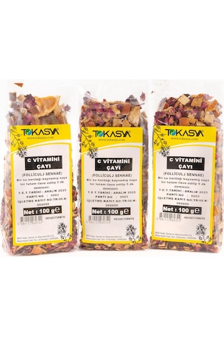 Tokasya Vitamin C Çayı 3 x 100 G