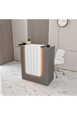 Black Rose Ledli Ve Tek Çekmeceli Karşılama Bankosu