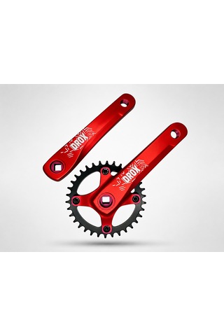 Heugers Drox Sr-11 Wheeltop Sr-11-d 34t 170mm 1x11 Kare Mil Aynakol Kırmızı