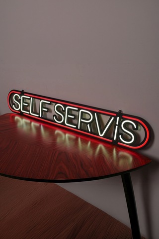 Self Servis Neon Dekor