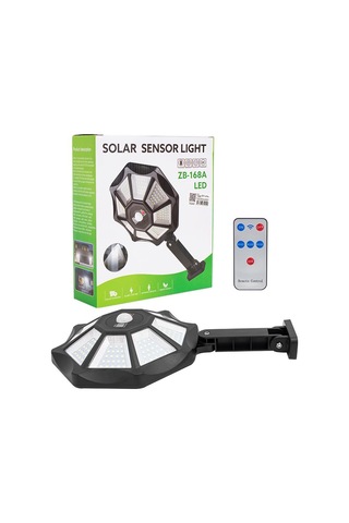 Powermaster Zb-168a Kumandalı Sensörlü Beyaz Solar Aydınlatma