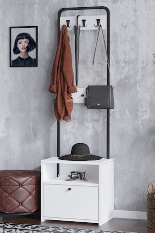 Decormet Tina Vestiyer Dec0095 Beyaz Beyaz