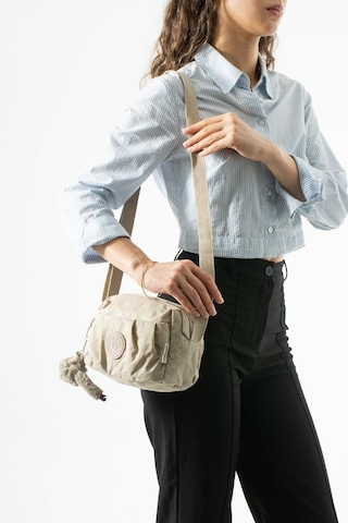 Baginn Klinkır Hafif Yağmur Geçirmez Kadın Postacı Çanta Çok Cepli 20 15 Cm Omuz Çantası 571 Collection Krem