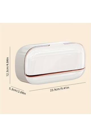 Kapaklı Ve Drenaj Bölmeli Duvara Monte Sabunluk Diğer