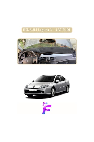 Renault Latıtude Uyumlu Torpido Örtüsü Yansıma Önleyici Tam Koruma Hızlı Ve Kolay Montaj J91