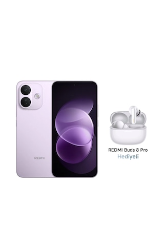 Xiaomi Redmi Note 17 Pro 5G 8 GB 256 GB (Xiaomi Türkiye Garantili) Mor+Xiaomi Redmi Buds 8 Pro Bluetooth 5.4 Kulak İçi Beyaz Kulaklık