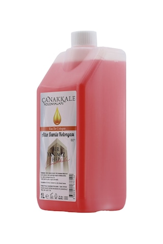 Çanakkale Kolonyaları Korumalı Kapak Altın Damla Kolonyası Bidon Yeni Model 2 x 1 L