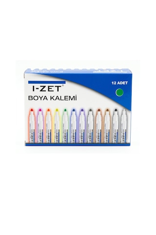 I-zet Paint Marker Kalem Yeşil 12 Adet