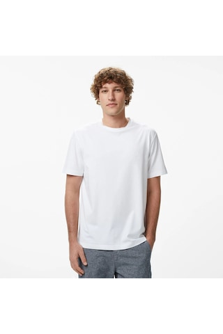 Nautica Regular Fit Erkek T-shirt V65361t Beyaz
