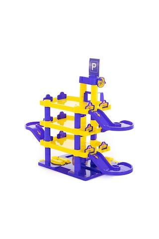 Polesie 40213 Park Jet Dört Seviyeli Garaj Otopark Seti