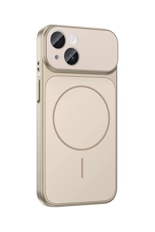 Apple Uyumlu iPhone 13 Kılıf Zore M-safe Şarj Özellikli Kamera Korumalı Formen Kapak