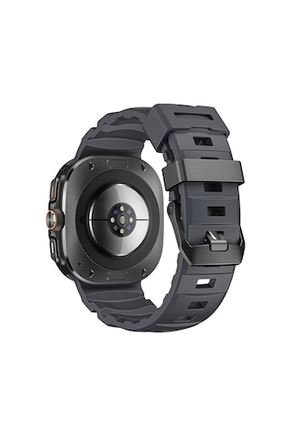 Samsung Galaxy Uyumlu Watch Ultra 47mm Kordon Oluklu Spor Outdoor Band 143