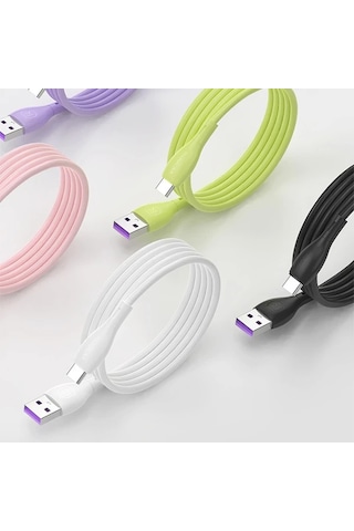 Kuulaa Liquid Silicone Usb Type C Qc3.0 Hızlı Şarj Kablosu 1metre- 5775