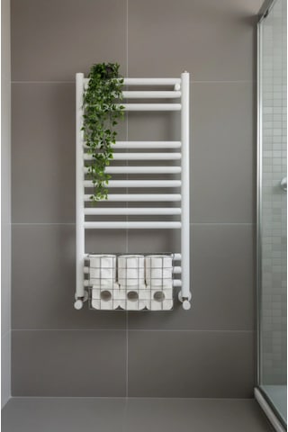 Asılabilir Havlupan Düzenleyici Banyo Havluluk Kurutma Sepeti Tuvalet Kağıdı Organizeri Krom Krom