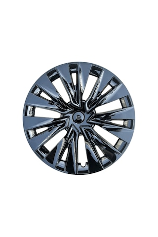 Red Lion Parts Tesla Model Y 2023-2025 Uyumlu 19 İnç Uberturbine Stil Jant Kapağı Seti Parlak Siyah