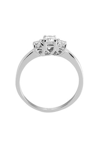 Sirius G Renk 0,38 Karat Pırlanta Tria Yüzük 0807R0042