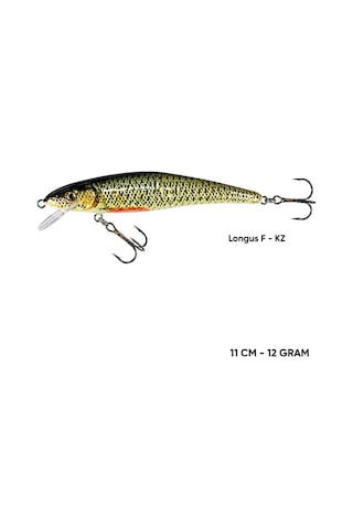 Maket Balık - Rapala - Jaxon Longus F - Kz - 11 Cm 12 Gr