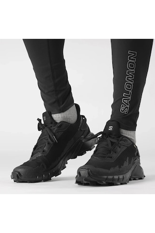 Salomon Alphacross 4 Gore-Tex Erkek Patika Koşu Ayakkabısı Siyah