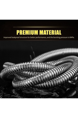 Tongxida Bosphorusboutique Uzun Püskürtme Patlamaya Paslanmaz Lezzetli Hq Hortumu G1/2 Esnek Ekstra Duş Duş Dayanıklı Çelik Bo Diğer