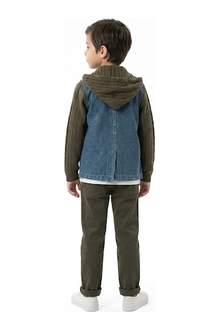 Xo Kids Erkek Çocuk 3lü Alt Üst Takım 6-9 Yaş 13209 Haki