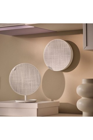 Ikea Solskydd Taşınabilir Bluetooth Hoparlör, Beyaz, 19 Cm