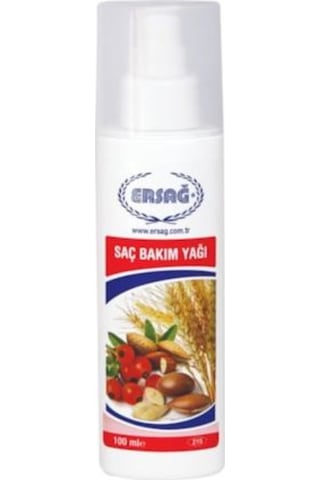 Ersağ Saç Bakım Yağı 100 ML Ersağ Saç Bakım Yağı 100 ML