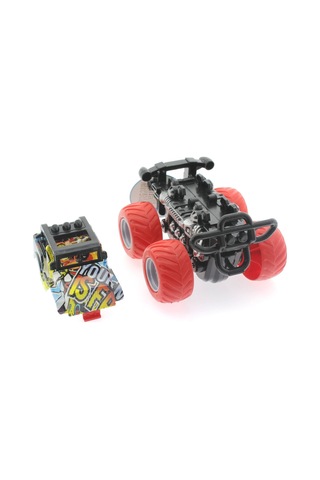 Die Cast Off Road Dev Kırmızı Teker Araba