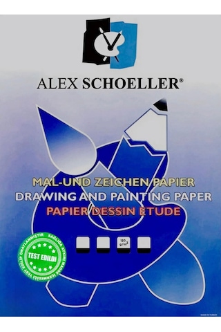 Alex Schoeller Resim Kağıdı 35x50 Cm 120 Gram 50'li