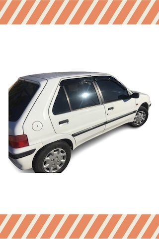 Peugeot 106 Tüm Modellerine Özel 4'lü Mügen Tip Cam Rüzgarlığı