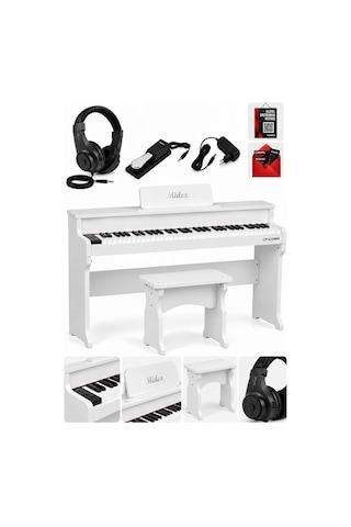 Cp610wh Çocuk Piyanosu 8-14yaş 61tuş Bluetoothlu Tuş Hassasiyetli