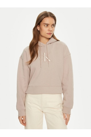Calvin Klein Calvın Kleın Kadın Sweatshırt J20j224718-pan J20j224718-pan Gri Gri
