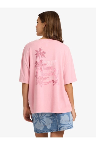 Roxy Talloversize Washed Kadın T-shirt-erjzt06081 Pembe