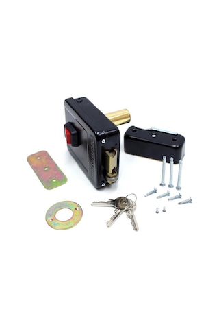 Otomatsan 70mm Siyah Elektrikli Kapı Otomatı