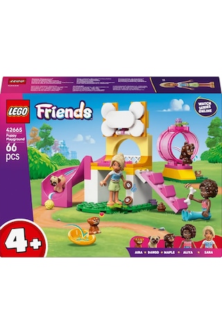 LEGO® Friends Yavru Köpek Oyun Parkı 42665 - 4 Yaş ve Üzeri Çocuklar için Yaratıcı Oyuncak Yapım Seti (66 Parça)