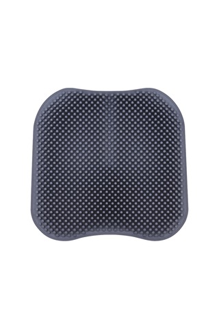 Wezone Gri Silikon Arabalarda Ofislerde Kullanıma Uygun Masajlı Nemsizleştiren Kaymaz Oturma Yastığı