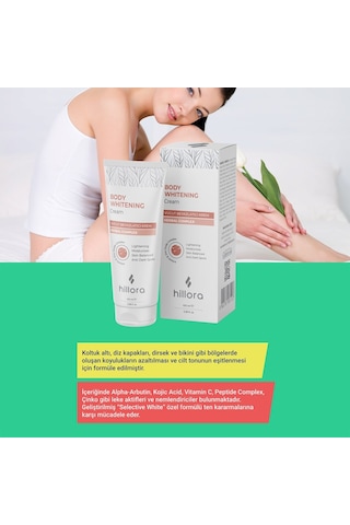 Hillora Vücut Beyazlatıcı Krem 100 ML