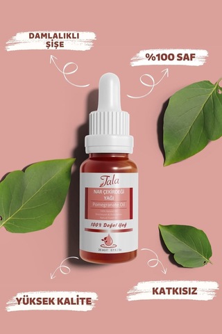 Tala Nar Çekirdeği Yağı %100 Saf Ve Doğal Soğuk Sıkım 20 ML