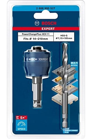 Expert Power Delik Açma Testeresi Sistem Ve Delme Uçları Ø 7 15 Mm Şaft Biçimi Altıgen Mm Aksesuar Darbeli Matkap
