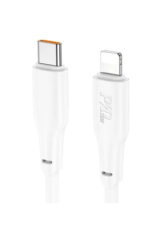 Hoco X93 Force 20w Type-c To Apple Uyumlu iPhone Lightning-c Ultra Hızlı Şarj Ve Data Kablosu 1m Beyaz