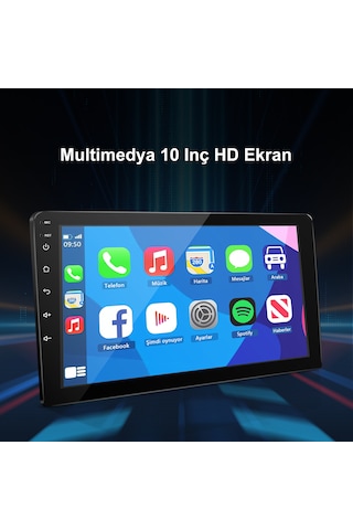 Ford Transit 2021-2024yıl 2gb Ram 32gb Rom Carplay Navigasyon 10"