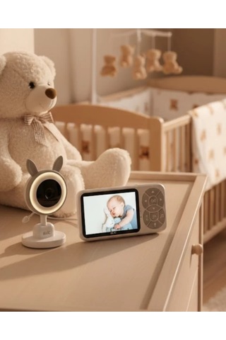 Northcity Gece Görüşlü Bebek Telsizi - 3.5" Lcd Ekran Besleme Hatırlatıcılı Yeni Nesil Monitör