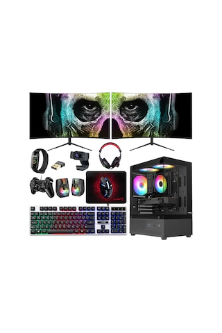 Turbox TX9483 i5-4440 16 GB 256 GB SSD 4 GB GT740 23.8" Dos Masaüstü Oyuncu Oem Paket Bilgisayar
