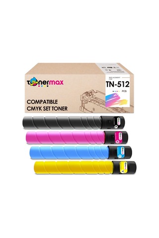 Tonermax Konica Minolta Tn-512 Uyumlu Toner Set/ Bizhub C454 / C554