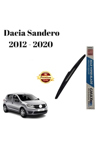 Dacia Sandero 2012 - 2020 Arası İle Uyumlu Araca Özel Arka Cam Silecek Süpürgesi GLZ03208439