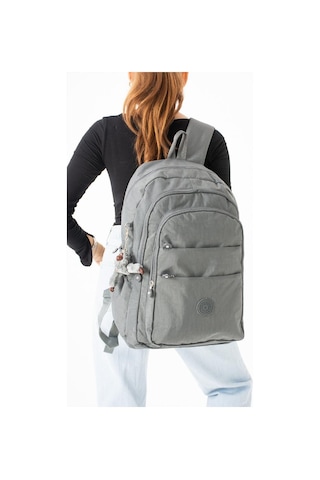 Baginn Klinkır Kadın Sırt Çantası Çok Cepli Hafif Kumaş Okul Çantası Spor Seyahat Çantası Çok Cepli Hafif Bayan Çanta 001