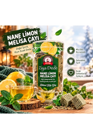 Ziya Dede 2'li Avantaj Paketi Atom Çayı, Nane Limon Melisa Çayı Çeşitleri Geleneksel Lezzetler Pratik Hazırlanan İkili Ekonomik Set