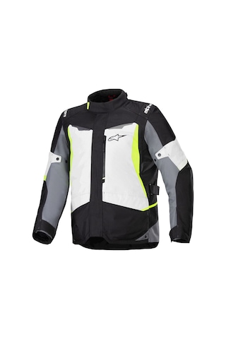 Alpinestars St-1 Wp Korumalı Motosiklet Montu Siyah Gri Sarı
